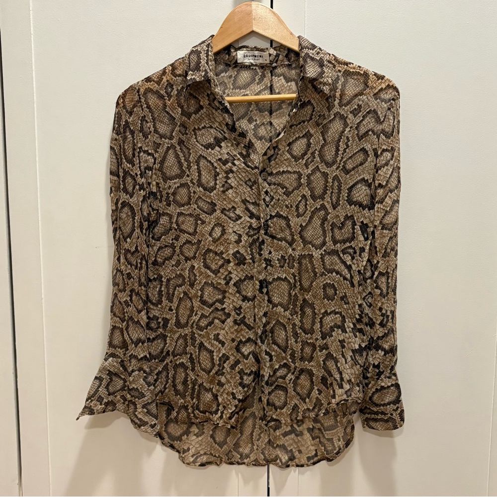 Equipment Silk Shirt